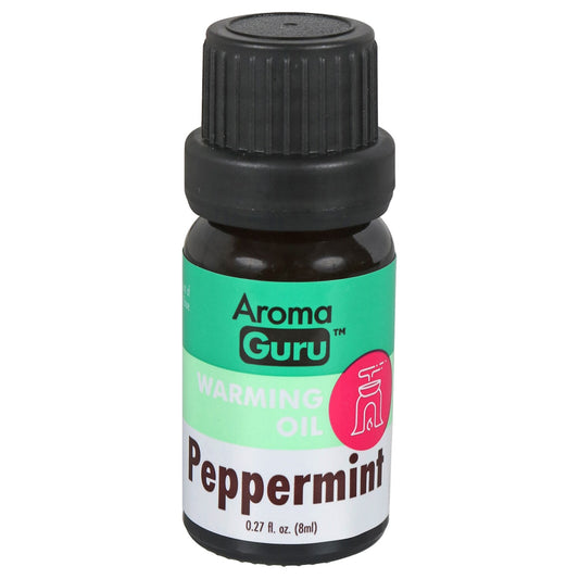 Aroma Guru Peppermint Scented Warming Oil, 0.27-oz. (Pack of 18)