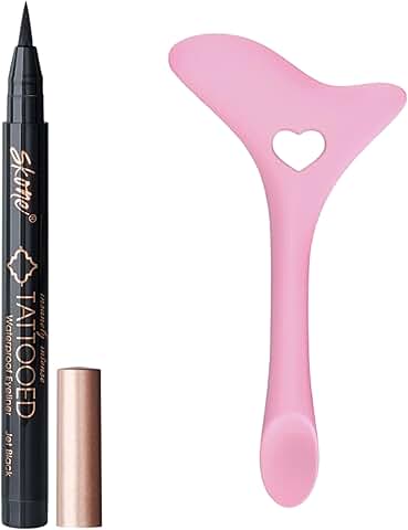 Tattooed Eyeliner & Stencil Duo, Waterproof and Smudge Proof