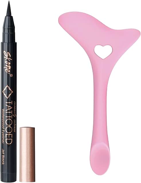 Tattooed Eyeliner & Stencil Duo, Waterproof and Smudge Proof