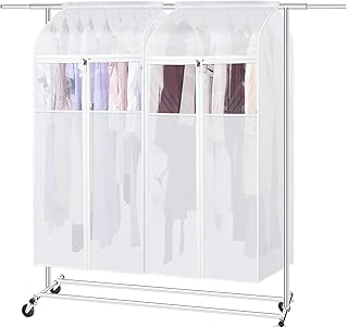 Large 54-inch Hanging Garment Storage Bags, 2 Pack