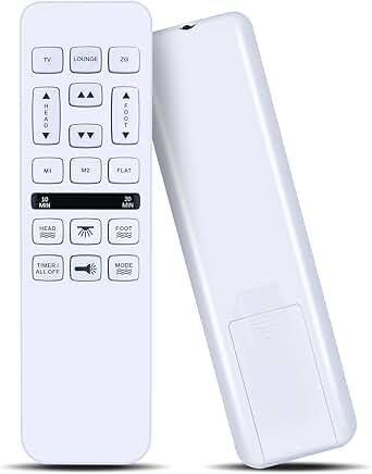 Replacement remote for adjustable bed bases