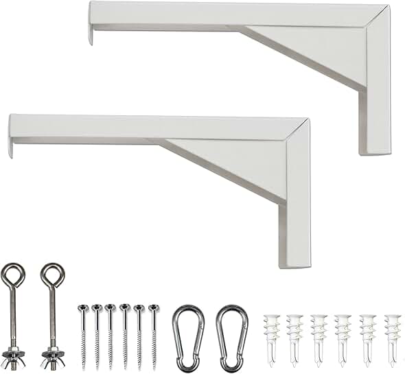 12-inch white projector screen with wall or ceiling mount