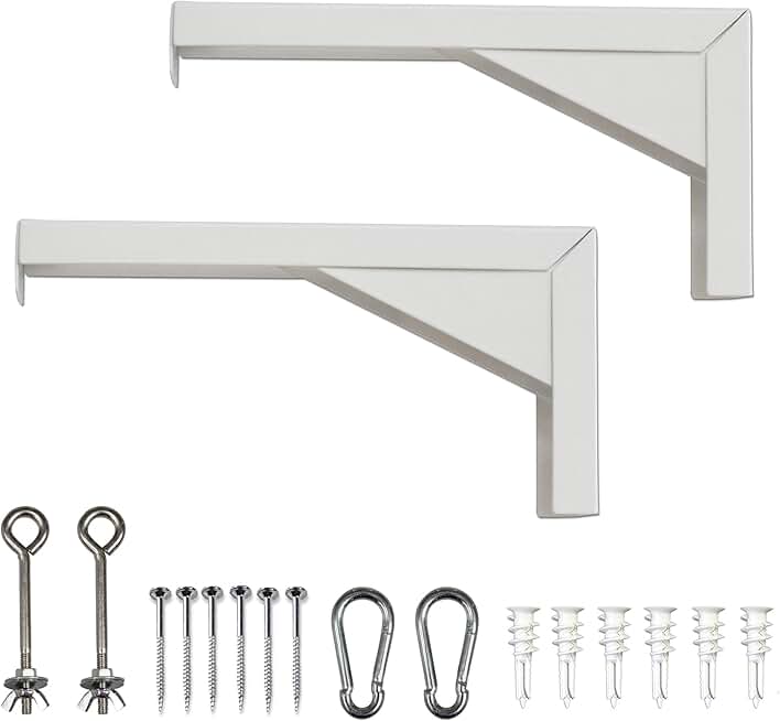 12-inch white projector screen with wall or ceiling mount
