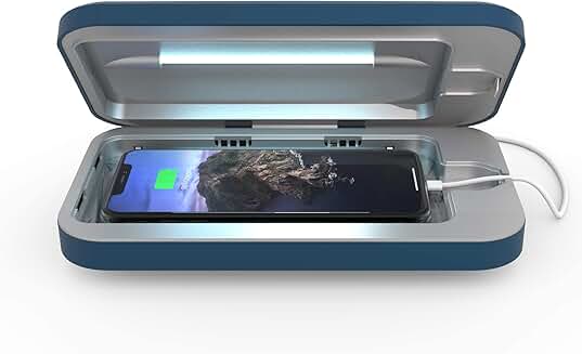 Portable UV Phone Sanitizer and Charger Box
