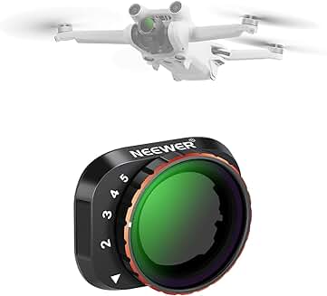 Variable ND Filter for Drone Camera, ND2-32, Slim Frame