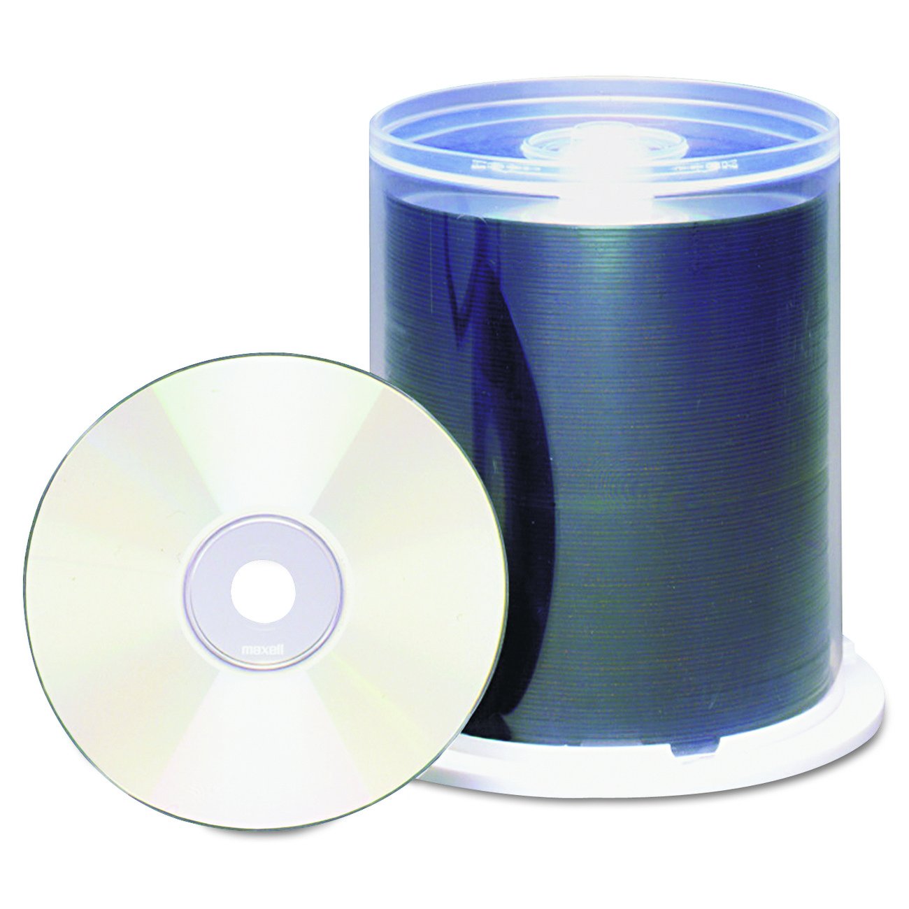 648720 Premium Quality Recording Surface 48x Write Speed 700Mb Printable White Matte Disc 100 Pack with Lifetime Warranty
