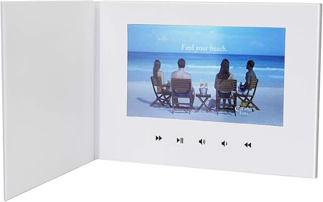 7-inch Video Greeting Card for Special Occasions