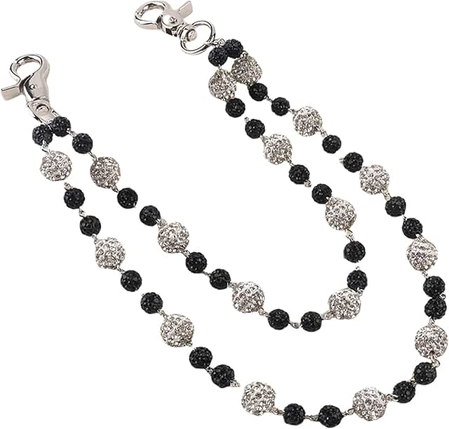 Ceramic Beads Wallet and Pants Waist Chain