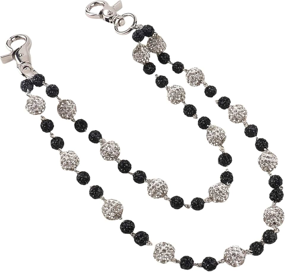 Ceramic Beads Wallet and Pants Waist Chain