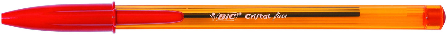 Red Fine Point Ballpoint Pens, Pack of 50