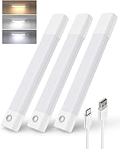 3 Pack 7" Wireless Motion Sensor Lights with Dimmable LEDs