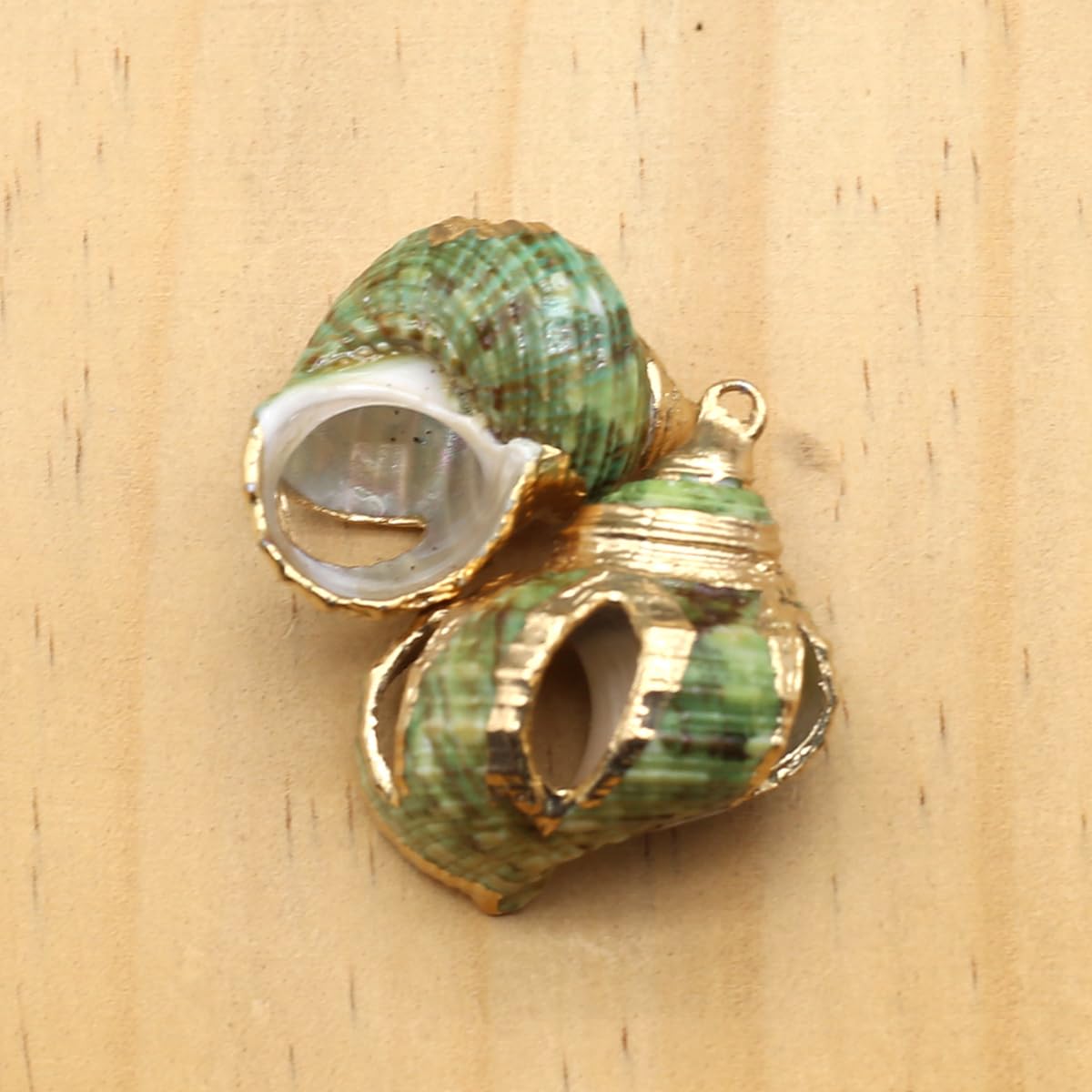 Natural Shell Pendants for Jewelry and Decor
