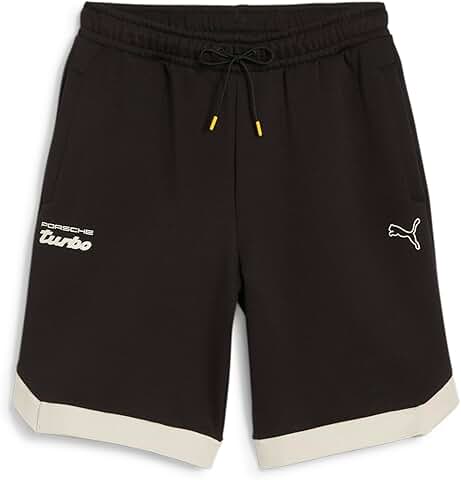 Men's Black Drawstring Sweat Shorts