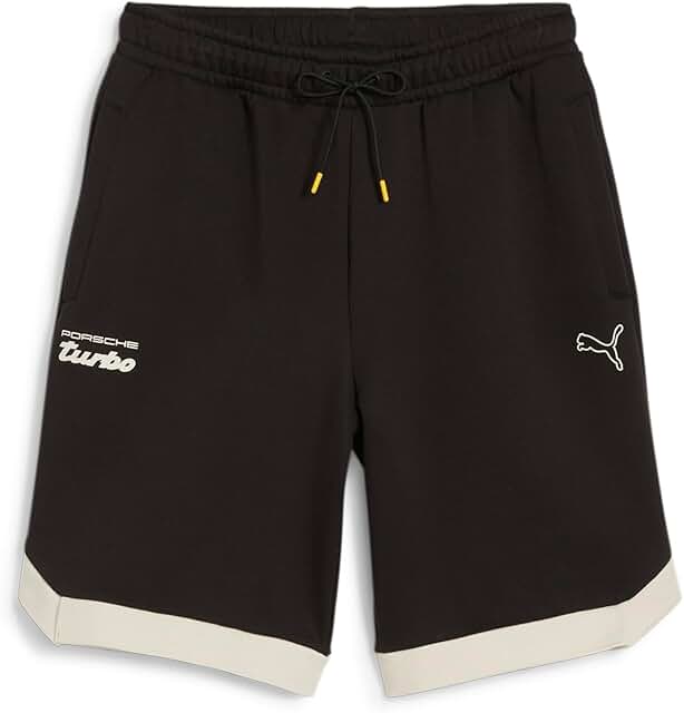 Men's Black Drawstring Sweat Shorts