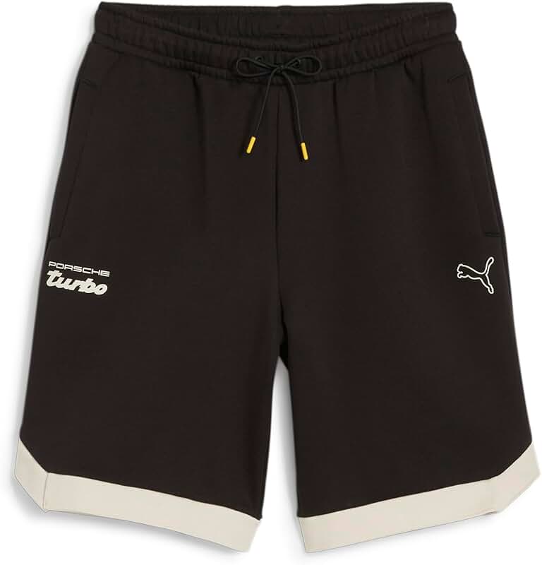 Men's Black Drawstring Sweat Shorts