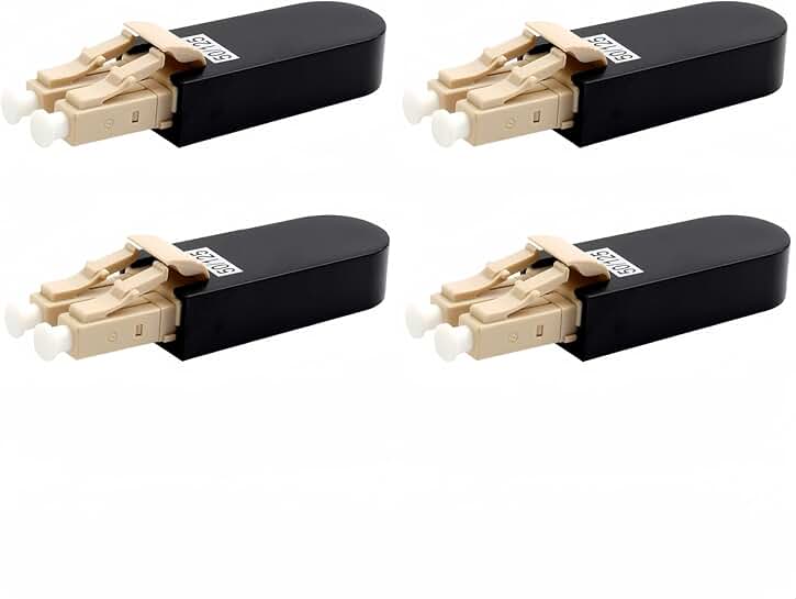 Multimode 50/125?m Fiber Loopback Adapter, LC/UPC (4)