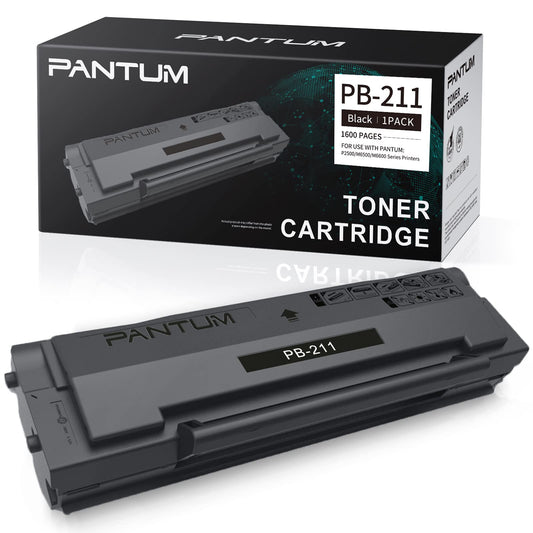 PB-211 Black Toner Cartridge for P2500W and M6550NW