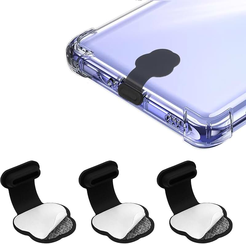 USB C Dust Plug 3-Pack for Phone Charging Port Protection
