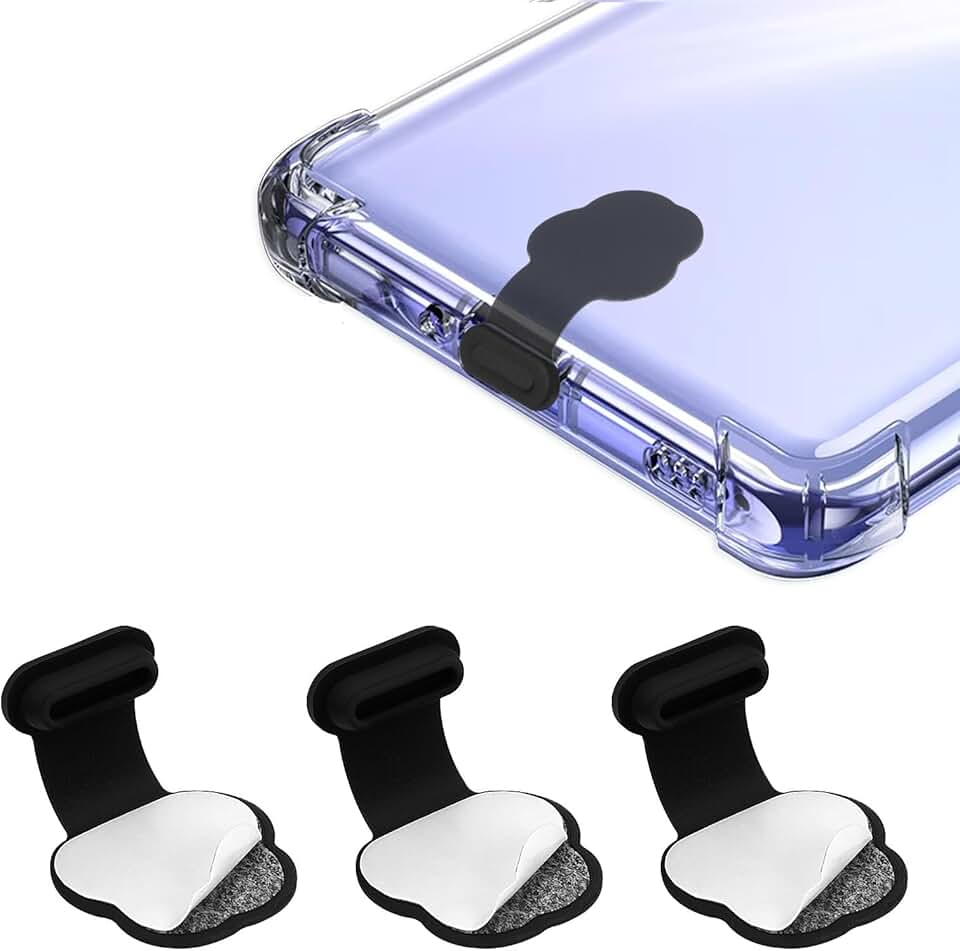 USB C Dust Plug 3-Pack for Phone Charging Port Protection