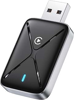 Mini Wireless CarPlay Adapter for iPhone, Black