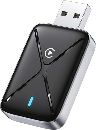Mini Wireless CarPlay Adapter for iPhone, Black