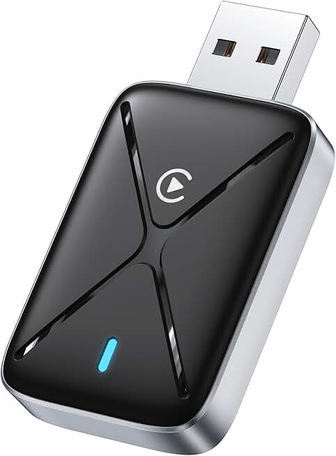 Mini Wireless CarPlay Adapter for iPhone, Black