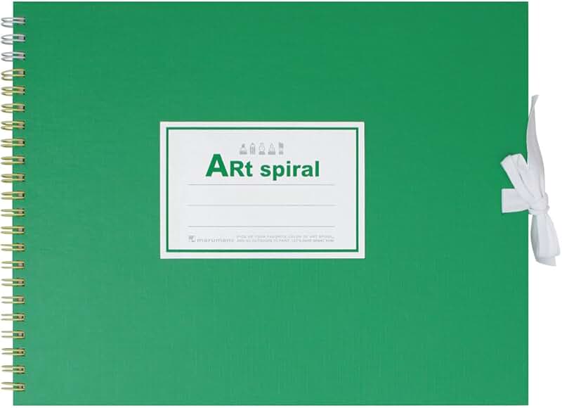 Art Spiral Sketchbook, 7.76" x 10.24", 24 Sheets