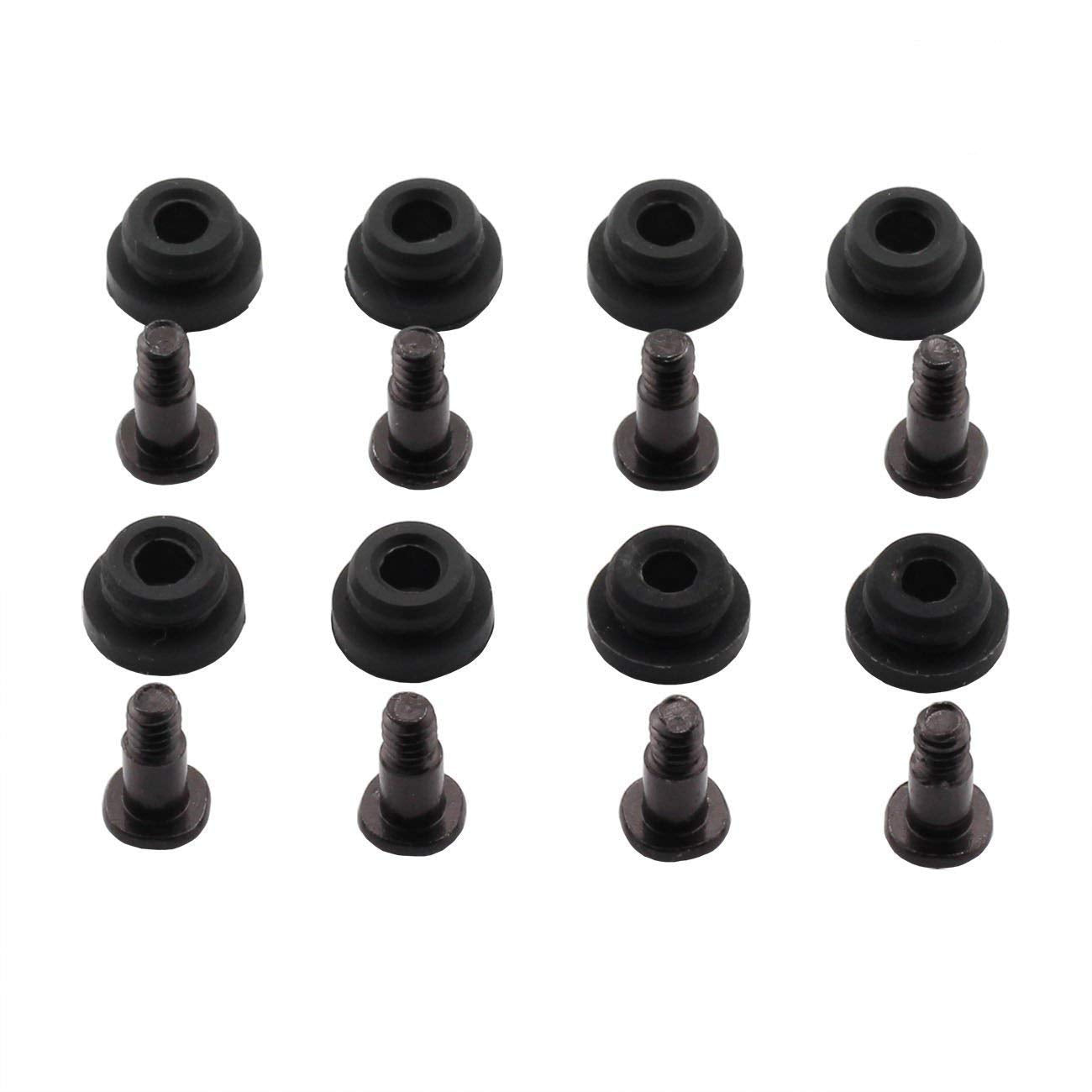 8pcs 10mm Hard Drive Screws and Rubber Washers Kit