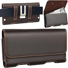 Genuine Leather Phone Holster for iPhone and Galaxy Models