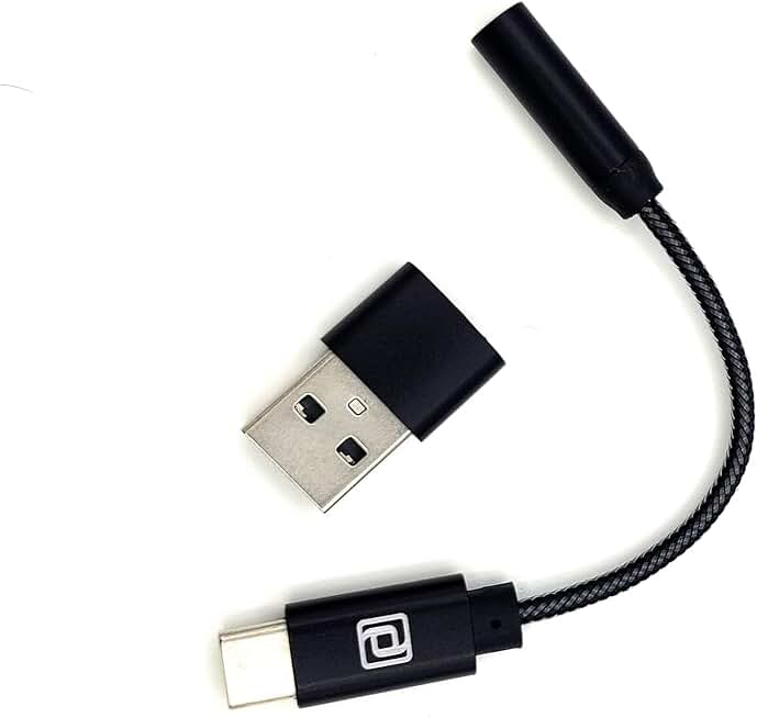 High-Resolution USB C Portable Headphone DAC and Amplifier