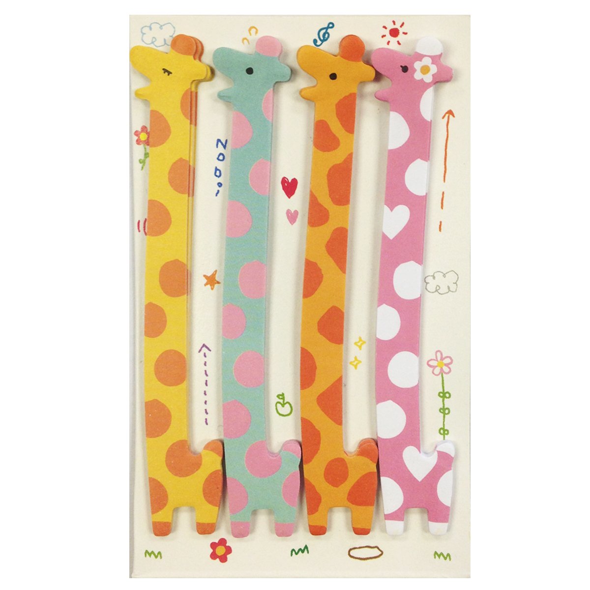 Giraffe Bookmark and Sticky Note Set