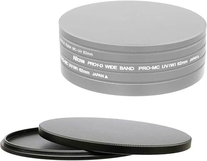 Camera Filter Stack Caps for 58mm lenses