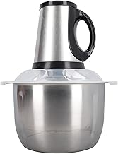 Large Capacity Stainless Steel Food Chopper with 5 Blades
