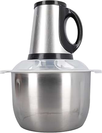 Large Capacity Stainless Steel Food Chopper with 5 Blades
