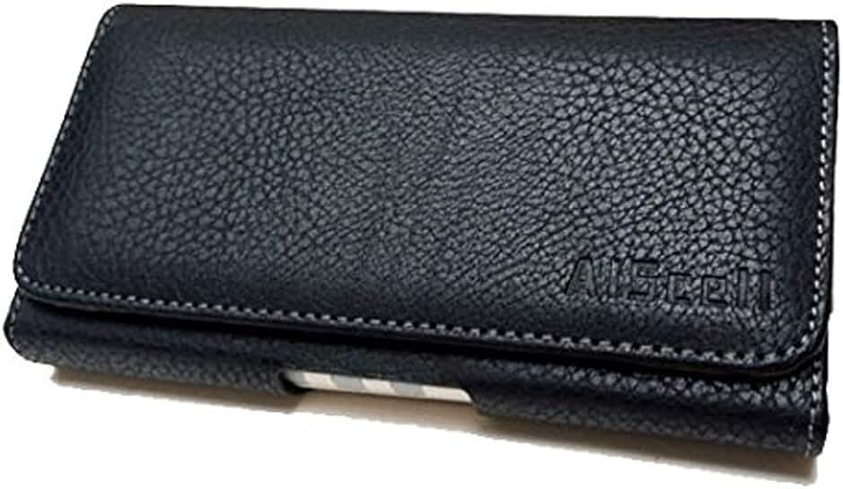 Leather Belt Clip Holster for iPhone 12 to 16 Pro