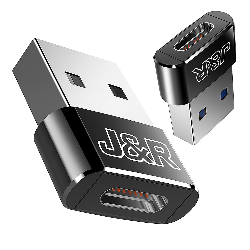 Mini USB to USB C Adapter Set for Data and Charging
