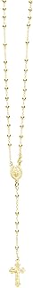 Sterling Silver Gold-tone Cross Necklace for Women