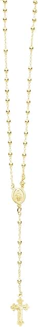 Sterling Silver Gold-tone Cross Necklace for Women