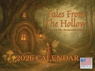 Tales From The Hollow Fairy 2026 Monthly Wall Calendar