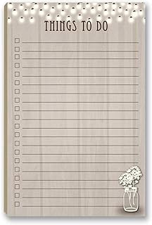 Rustic Barnwood Notepad with Magnet for Daily Tasks