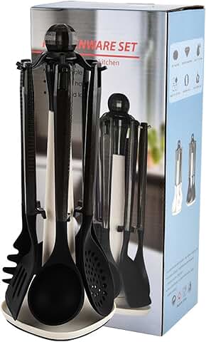 7-Piece Heat-Resistant Silicone Kitchen Utensil Set