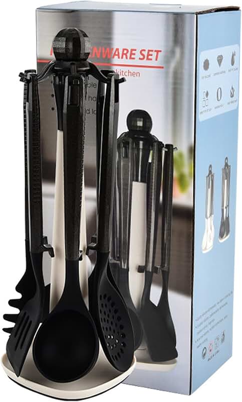 7-Piece Heat-Resistant Silicone Kitchen Utensil Set