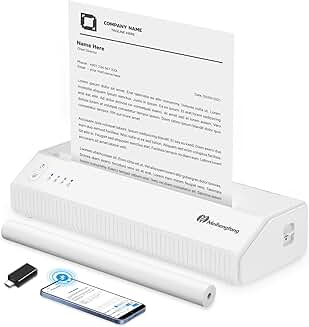 Wireless Portable Printer for Travel and Office