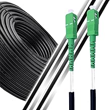 50m Singlemode Fiber Optic Cable for Indoor and Outdoor Use