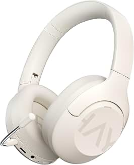 Wireless Over-Ear Headphones with Noise Cancellation and Long Battery Life
