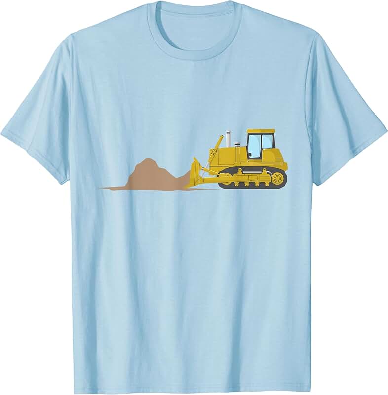 Kids' Digger T-Shirt for Boys and Toddlers