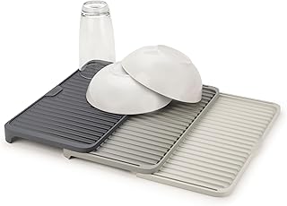 Expandable Grey Plastic Dish Drainer