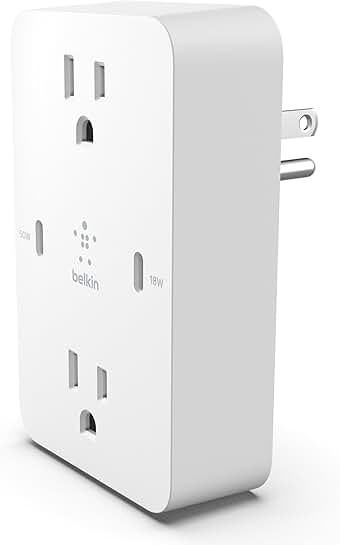 Multi-Outlet Extender with Fast USB-C Charging