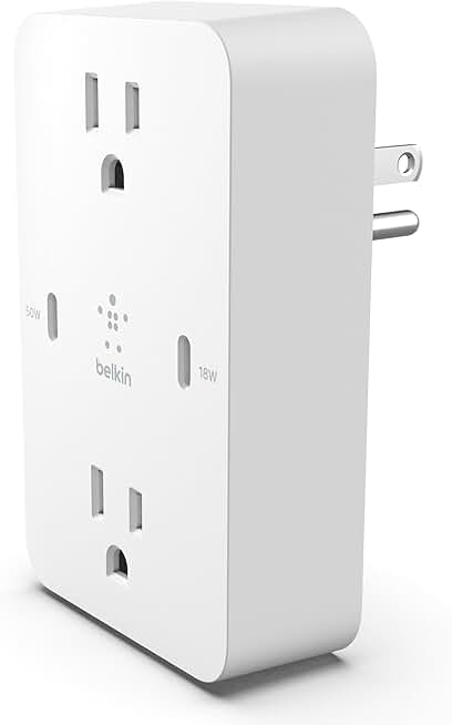 Multi-Outlet Extender with Fast USB-C Charging