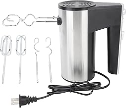 500W Hand Mixer with 5 Speeds for Baking and Mixing